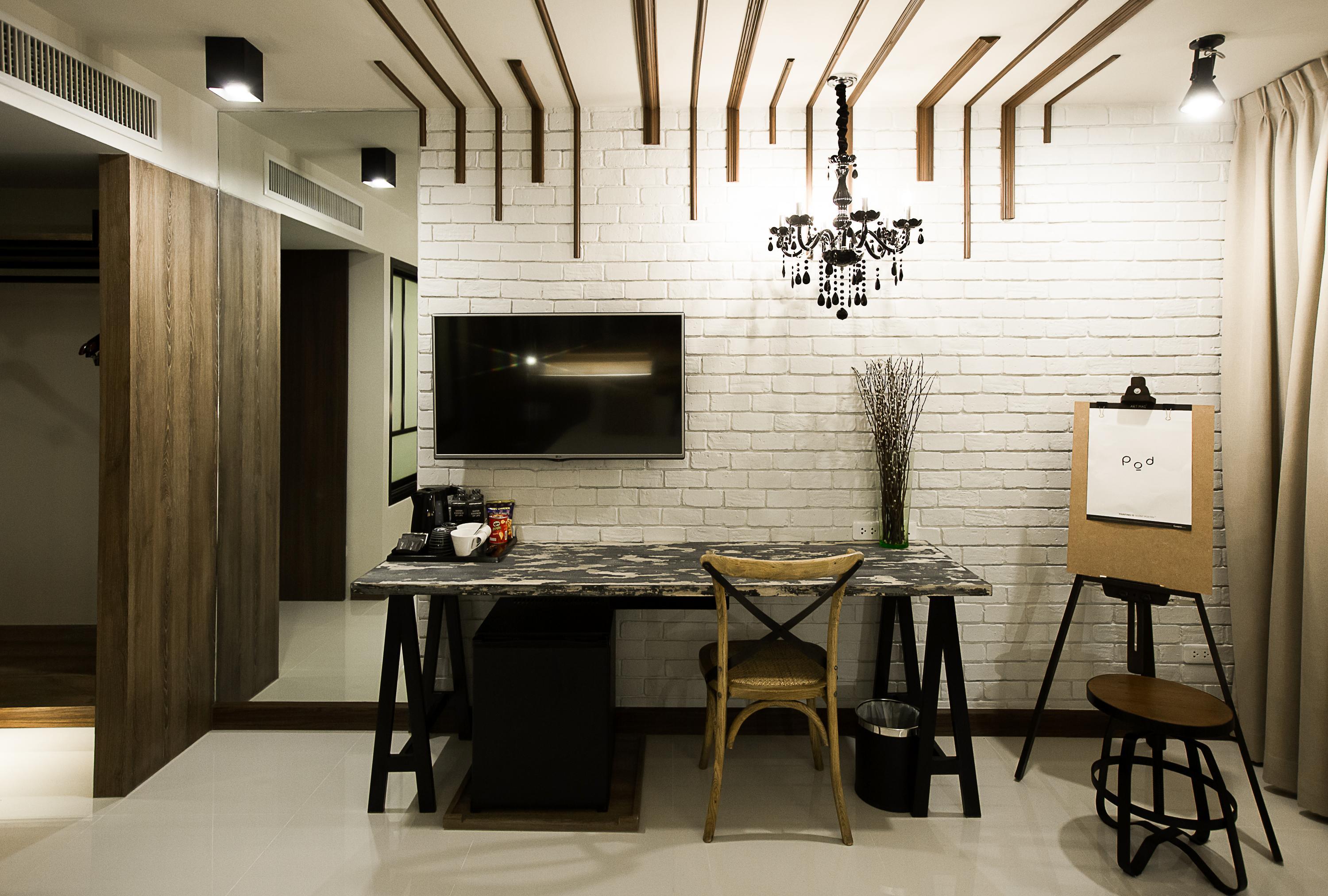 Art Mai Gallery Nimman Hotel Chiang Mai Eksteriør billede A 3D interior design of a dining room