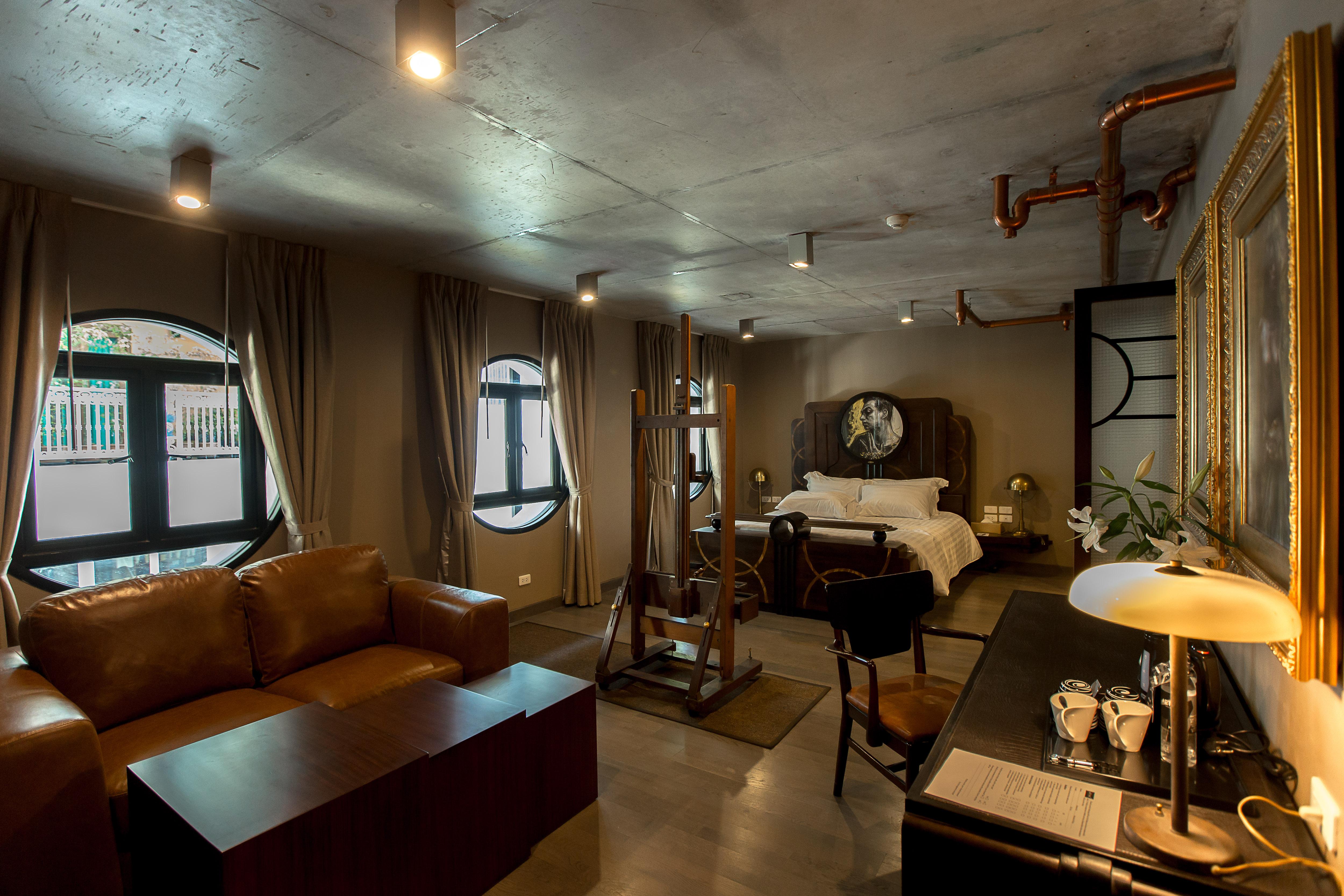 Art Mai Gallery Nimman Hotel Chiang Mai Eksteriør billede The interior of a room at the hotel